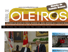 Tablet Screenshot of jornaldeoleiros.com